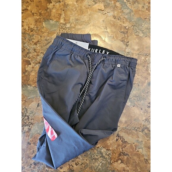 Hurley Pants  Twill Jogger Tapered Fit mens‎ X-Small Dark Gray NWT (A813) - Picture 3 of 10